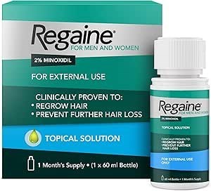 محلول ماینوکسیدیل 2% ریگین برای مردان و زنان Regaine 2% Minoxidil