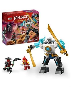 ست بازی لگو نینجا گو LEGO NINJAGO Zane’s Battle Suit Mech با 3 مینی‌فیگور 71827