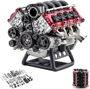 کیـت مدل موتور V8 جِکهَهjkahh V8 Engine Model Kit مدل fdj-001
