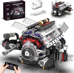 مجموعه موتور V8 Suplanetکیت مکانیکی با نور و موتور (664 قطعه)K96212