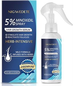 مینوکسیدیل 5% مردانه نیگودتاسپری پیشرفته 120 میلی‌لیتر