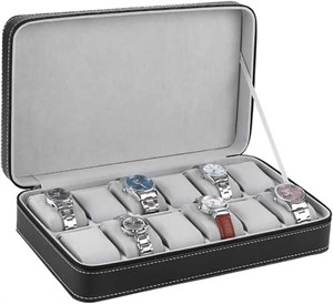 جعبه ساعت 12 خانه ELECDONWatch Box Organizerمشکی