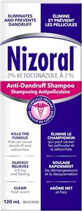 Nizoral شامپو ضد شوره و خارش کتوکونازول 2%نیژورال 120ml
