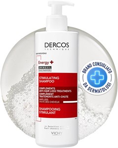 شامپو ضد ریزش ویشی Dercos EnergyAminexil نیاسینامید 400ml