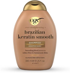 شامپو کراتین OGX Ever Straightening+Brazilian Keratin Therapy 385ml