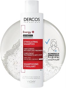 شامپو ضد ریزش ویشی Dercos EnergyVichy Dercos Energy Aminexil 200ml