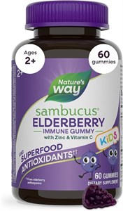 پاستیل تقویت ایمنی کودکان نچرالز وِی SambucusNature s Way 60 عددی