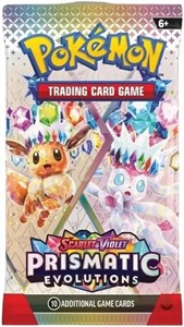 پوکمونپک بستر کارت Pokemon TCG Scarlet &amp  Violet Prismatic Evolutions