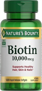 بیوتین 10000 میکروگرم Nature s Bountyمدل 81697