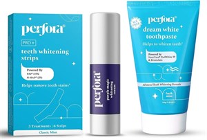سفیدکننده دندان پرفوراPerfora Teeth Whitening Comboنوار 3 تایی