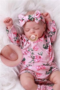 عروسک بیبی رایبورن BABESIDE مدل RSG002CGWA-TC3BABESIDE Baby Doll 20 inch
