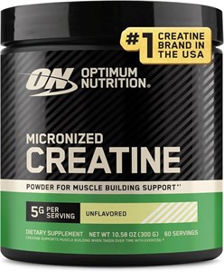 کراتین مونوهیدرات میکرونیزه اپتیموم نوتریشنOptimum Nutrition 300 گرم