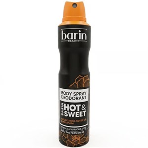 اسپری بدن بارین بیوتی مدل HOT SWEET حجم 250 میلی لیتر اسانس گود گرل