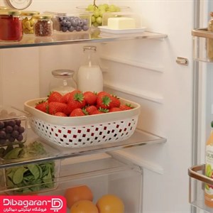 سبد نان و سبزی طرح بافت لیمون مدل 2146