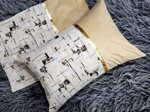 روبالشتی پتینه نواردار(جفت)