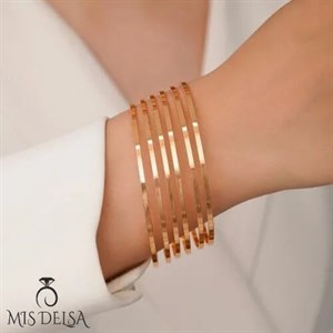 النگو 2 میل آینه ای 6 عددی ysx