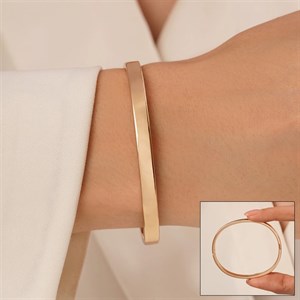 دستبند النگویی آینه ای برند ژوپینگ سایز 3