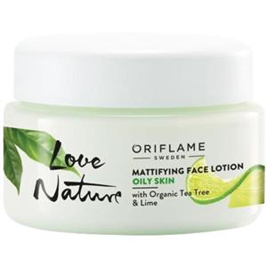 کرم مرطوب کننده اوریفلیم حاوی عصاره درخت چای و لیمو مناسب پوست چرب حجم 50 میل