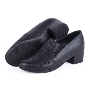 کفش چرم زنانه مدل ماریا تابستانی کد 8680