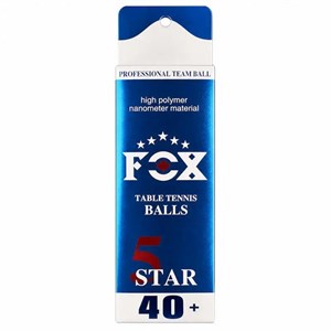 توپ پینگ پنگ 5 ستاره FOX بسته 3 عددی