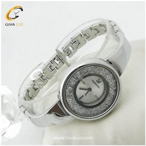 ساعت زنانه نگین متحرک سواروسکی