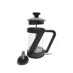 فرنچ پرس گرین بانک 600 میل استیل دسته پلاستیکی رنگ مشکی
