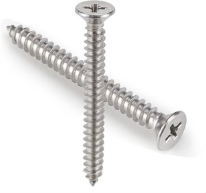 پیچ نصب سفید 60*5 میلیمتر