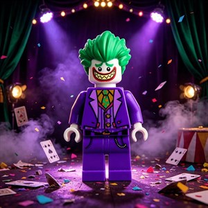فیگور متحرک جیمز دلقک (Joker) دکوری دسکتاپ