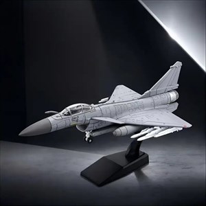 ماکت جنگنده J-10C مقیاس 1:72 با پایه (مدل مونتاژی رومیزی)
