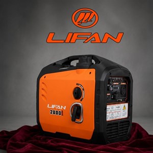 موتور برق بنزینی سوپرسایلنت 2.2 کیلووات لیفان مدل LF2800i با قدرت موتور 2.5 اسب بخار 