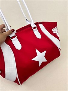 کیف زنانه تک ستاره طرح کانورس RED STYLE کد 1629