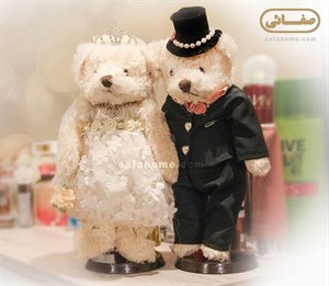 عروسک تزئینی عروس و داماد ستیمو