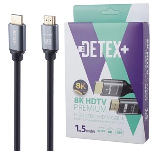 کابل HDMI 8K دیتکس پلاس  Detex طول 1.5 متر