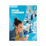 Four Corners 3 2nd+SB+WB+DVD تحریر رحلی