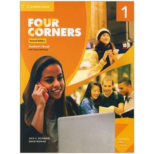 Four Corners 1 2nd+SB+WB+DVD تحریر رحلی