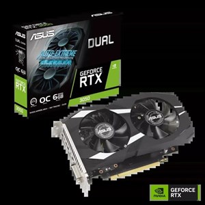 کارت گرافیک ASUS Dual GeForce RTX™ 3050 OC Edition 6GB GDDR6