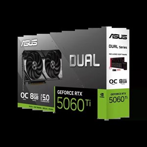 کارت گرافیک ASUS Dual GeForce RTX™ 5060 Ti 8GB GDDR7 OC Edition