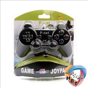 دسته بازی دوبل شوک دار ساده  p net