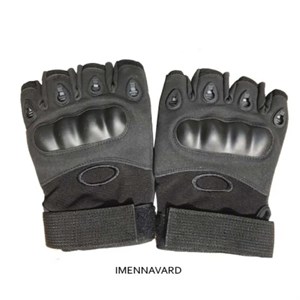 دستکش تاکتیکال نیم‌انگشتی اوکلای مدل نیم‌پنجه نظامی (OAKLEY Half-Finger Tactical Gloves)