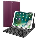 Fintie Keyboard Case with Built-in Apple Pencil Holder for iPad Air 2019 3rd Gen/iPad Pro 10.5" 2017- SlimShell Stand Cover w/Magnetically Detachable Wireless Bluetooth Keyboard, Purple