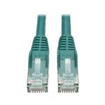 Tripp Lite Cat6 Gigabit Snagless Molded Patch Cable (RJ45 M/M) - Green, 10-ft.(N201-010-GN)
