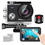 Dragon Touch Native 4K30fps Action Camera with Touch Screen EIS Remote Control Vista 5 WiFi 100 feet Waterproof Sports Camera 2 Batteries and Mounting Accessories Kit