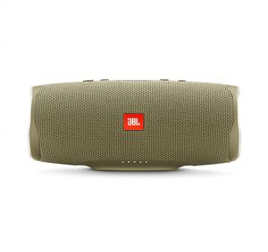 JBL Charge 4 Portable Waterproof Wireless Bluetooth Speaker Bundle with USB Adapter Sand 