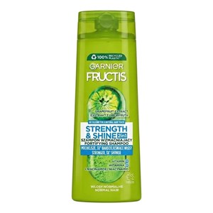 شامپو تقویت‌کننده و براق کننده گارنیر Garnier Strength & Shine 2in1 Shampoo