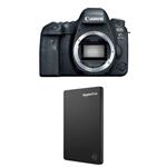 Canon EOS 6D Mark II Digital SLR Camera Body + Seagate 1TB Hard Drive and 1-Year Amazon Drive