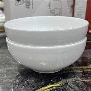 پیاله 16 آبگوشت خوری سفید چینی زرین