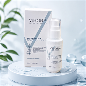 کرم مرطوب‌کننده و آبرسان فاقد چربی مناسب پوست چرب و مستعد آکنه ویبورا (Vibora) – ۵۰ میلی‌لیتر