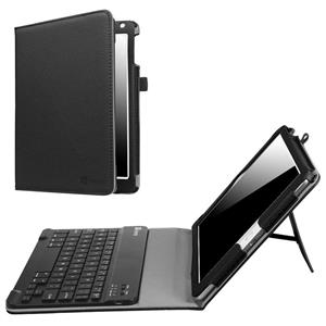 Fintie iPad 9.7 2018 2017 Air Keyboard Case Folio Stand Cover with Removable Wireless Bluetooth for Apple 6th 5th Gen Black 