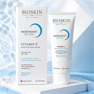 کرم مرطوب‌کننده ویتامین C و هیالورونیک اسید BIOSKIN PLUS