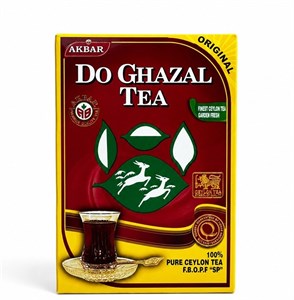 چای دو غزال قرمز ساده ۵۰۰ گرمی